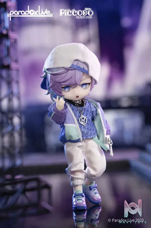 GENESIS x PICCODO ACTION DOLL Studio – PICCODO ACTION DOLL X Paradox Live Kanata & Nayuta Yatonokami Chibi Doll (Licensed)