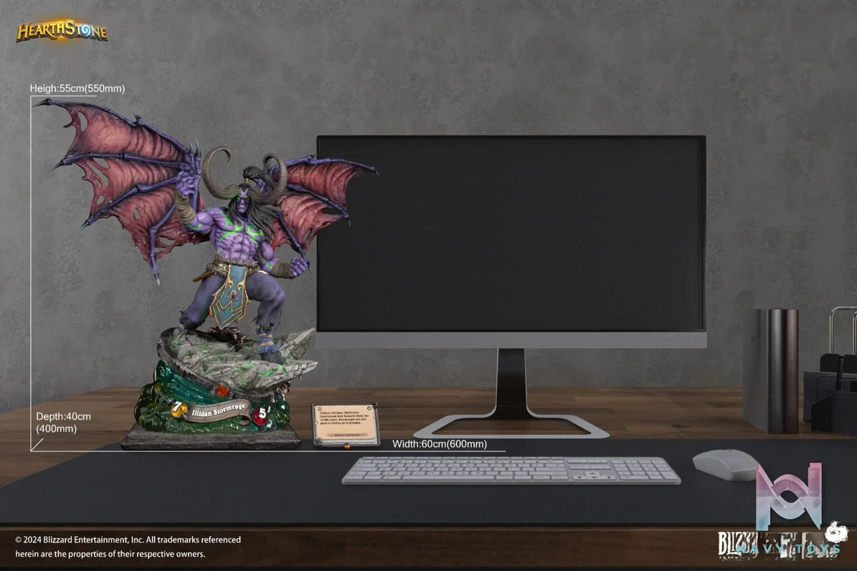 HEX COLLECTIBLES – World of Warcraft Blizzard World of Warcraft Illidan Stormrage (Licensed)