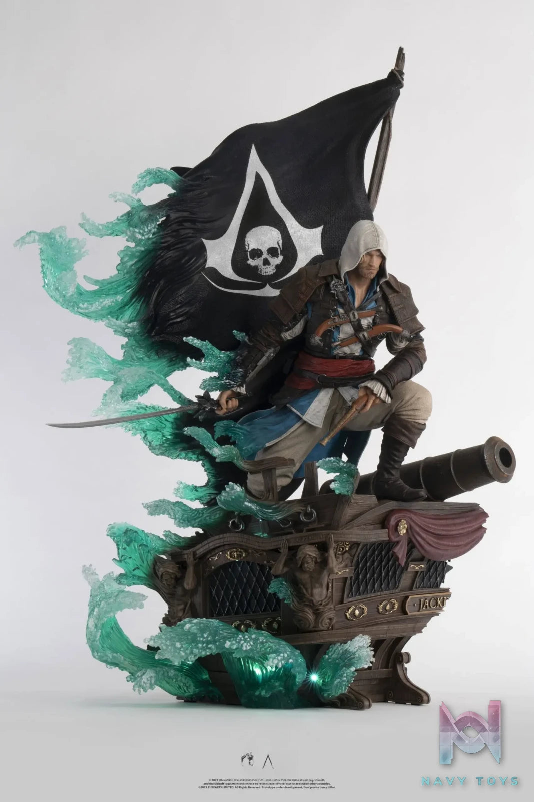 PureArts Studio – Assassin’s Creed Edward 1/4 Glow Series Statue (Licensed)