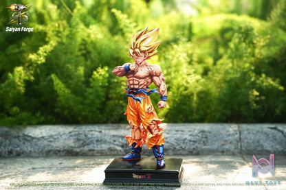 SaniyahForge Studio – Super Saiyan Son Goku Battle Damaged Repaint Version Dragon Ball