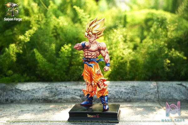 SaniyahForge Studio – Super Saiyan Son Goku Battle Damaged Repaint Version Dragon Ball