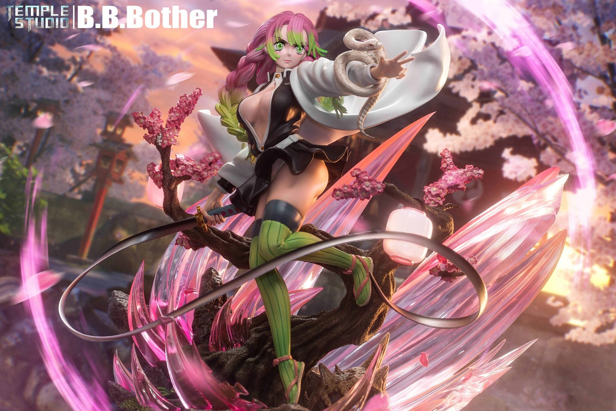 Kanroji Mitsuri - Temple Studio resin statue temple studio anime figure