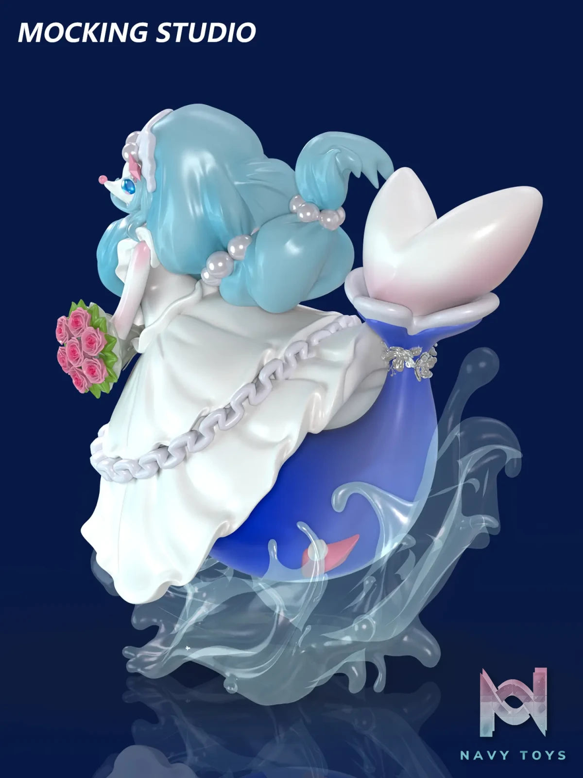 Zhu Yi Wan Jia Studio – Pokémon Bride Series Wedding Dress Primarina