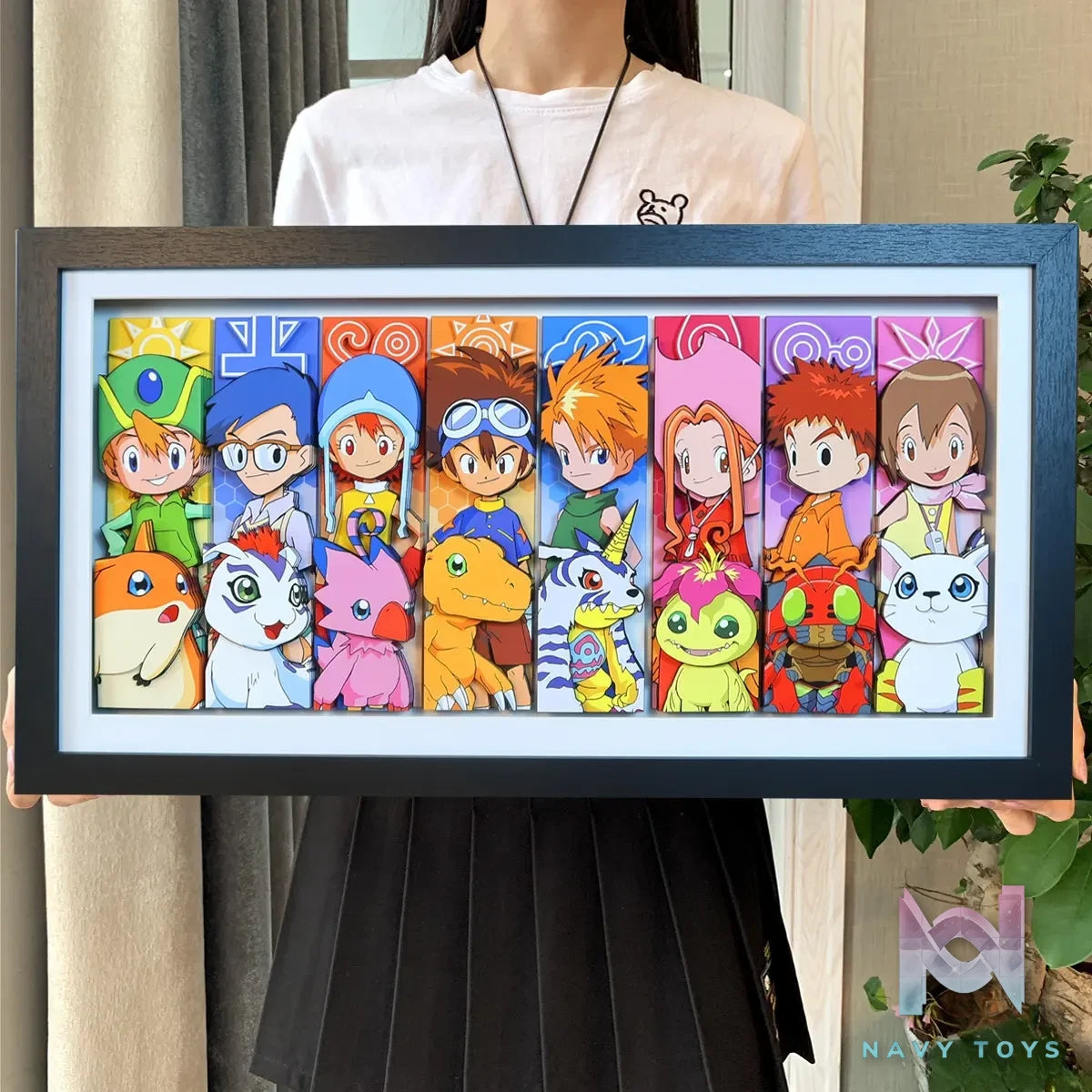 KALA HOME Studio – Digimon Multiple Characters #03 3D Decorative Painting Digimon