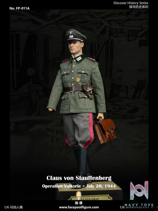 Facepoolfigure – Original 1/6 Facepoolfigure FP011 Discover History Series Operation Valkyrie FP011A Regular Version FP011B Special Version (Licensed)