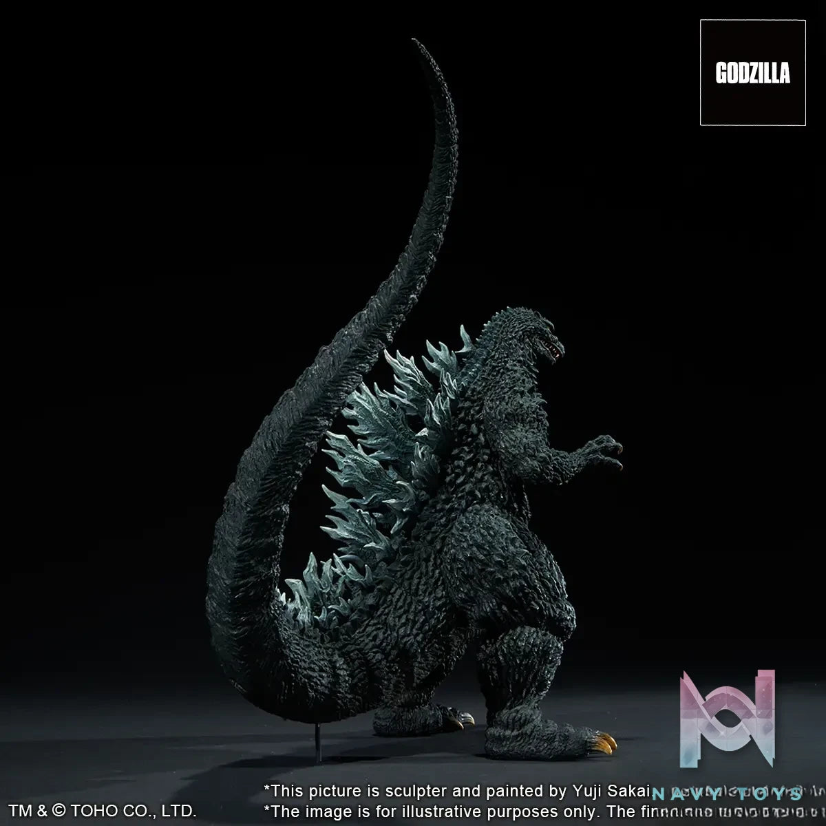 X-PLUS PLEX Studio – Godzilla (2002) Battle in the Storm (Licensed)