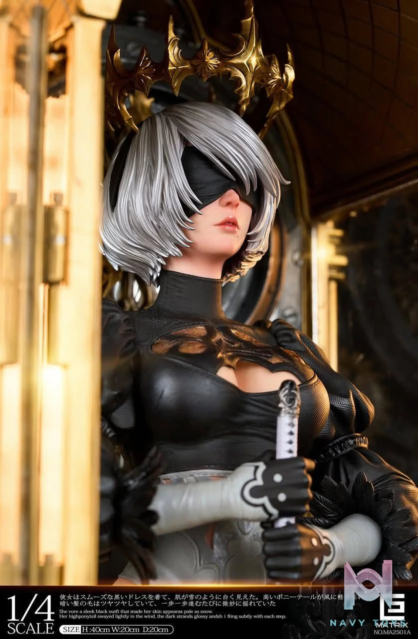 2B Bracket Clock resin statue Matrix Studio anime figure