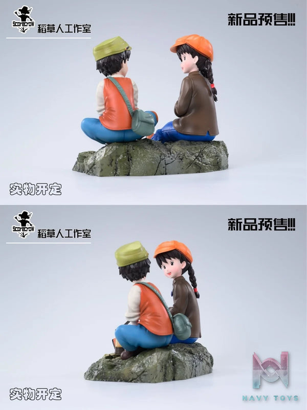 Sheeta and Pazu - Castle in the Sky - Scarecrow Studio resin statue Scarecrow Studio anime figure