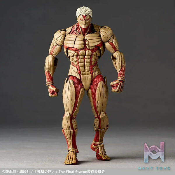 Kaiyodo – Revoltech Amazing Yamaguchi Attack on Titan Armored Titan & Female Titan (Licensed)