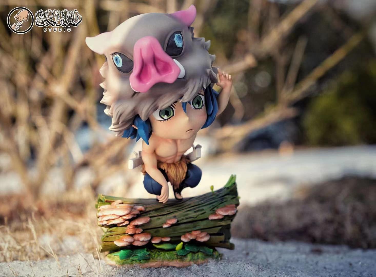 Showhand Studio - Inosuke resin statue showhand studio anime figure