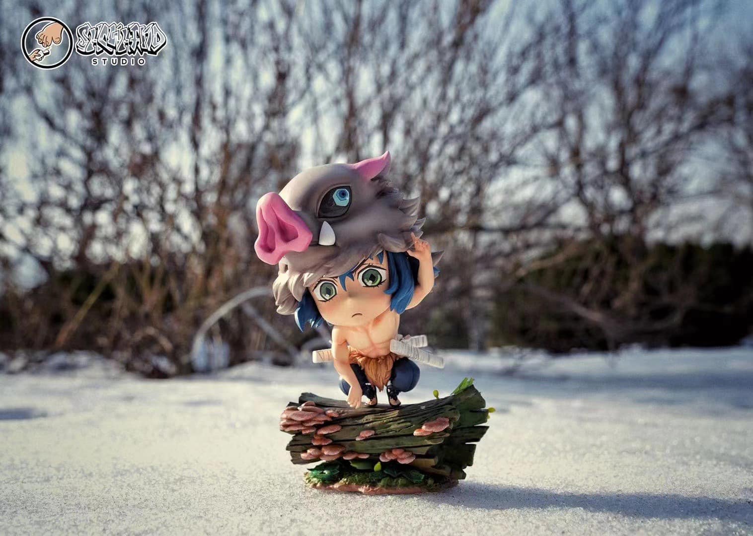 Showhand Studio - Inosuke resin statue showhand studio anime figure