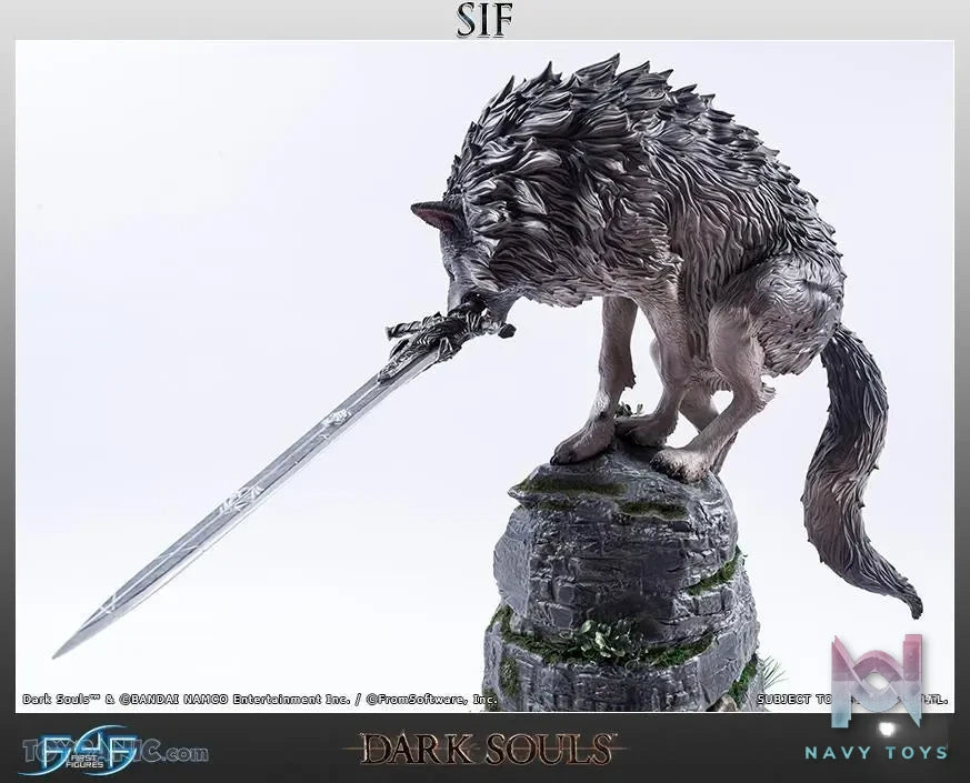 First 4 Figures Studio – Dark Souls Great Grey Wolf Sif (Regular) (Licensed)