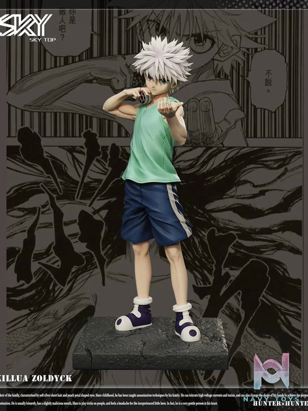 Killua Zoldyck - Hunter x Hunter - Sky Top Studio resin statue sky top studio anime figure