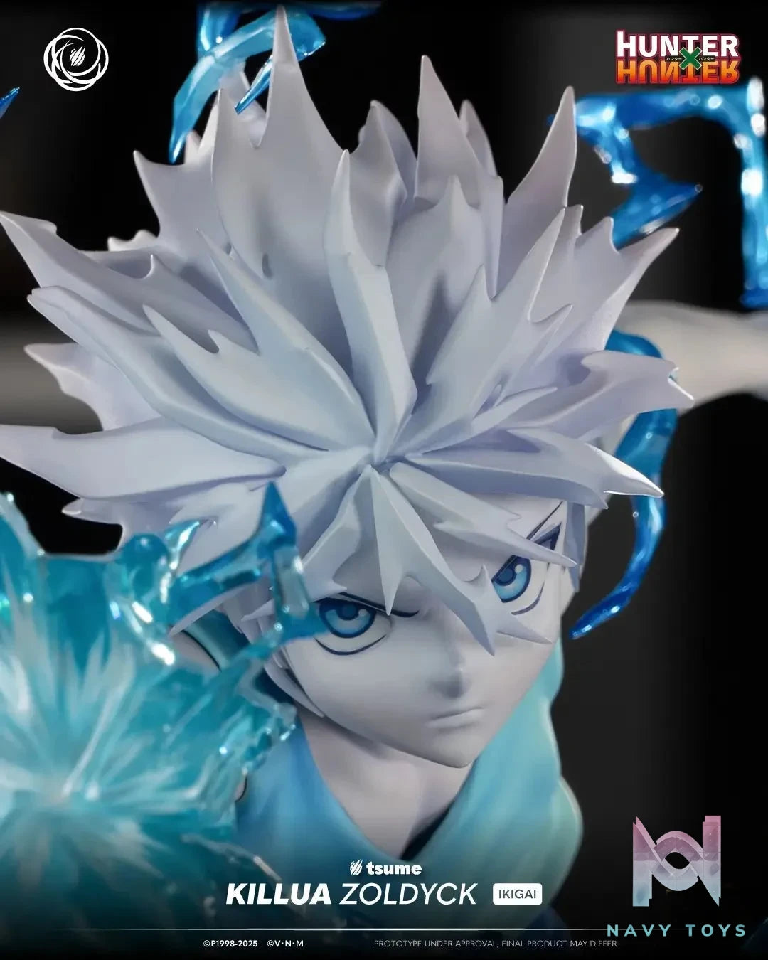 TSUME Studio - Hunter x Hunter KILLUA ZOLDYCK IKIGAI (Licensed) resin statue Navy Toys anime figure