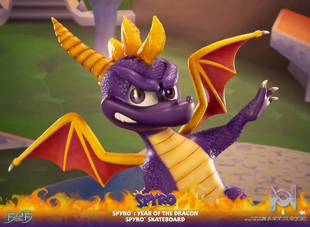 First 4 Figures – Spyro Year of the Dragon SpyroTM Skateboard (Licensed)