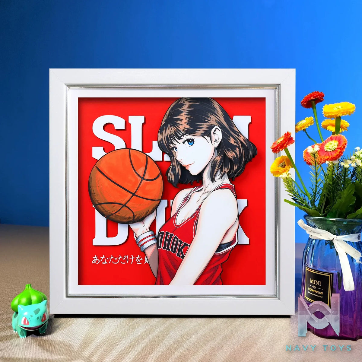 Yu Zhi Jiang Studio – Haruko Akagi 3D Decorative Painting Slam Dunk
