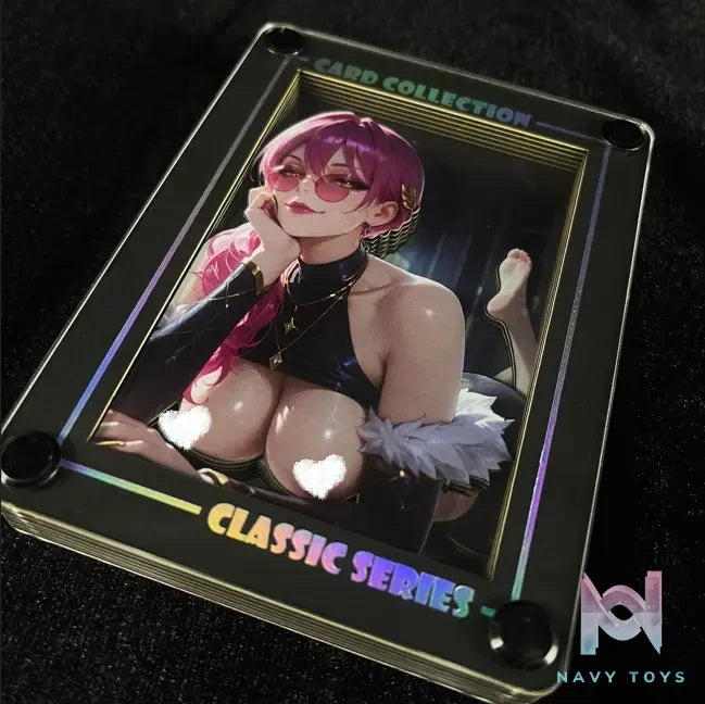 B&W Studio – Mini AI Creator Series Desktop Decor Cardboard #03 K/DA Evelyn League of Legends