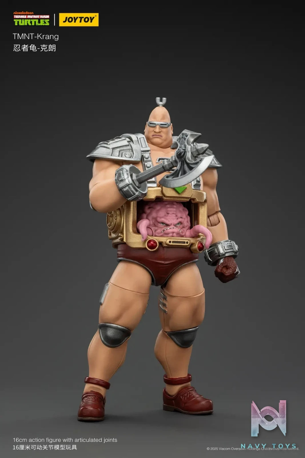 JOYTOY – TMNT-Krang 1/18 Action Figure JT00881 (Licensed)