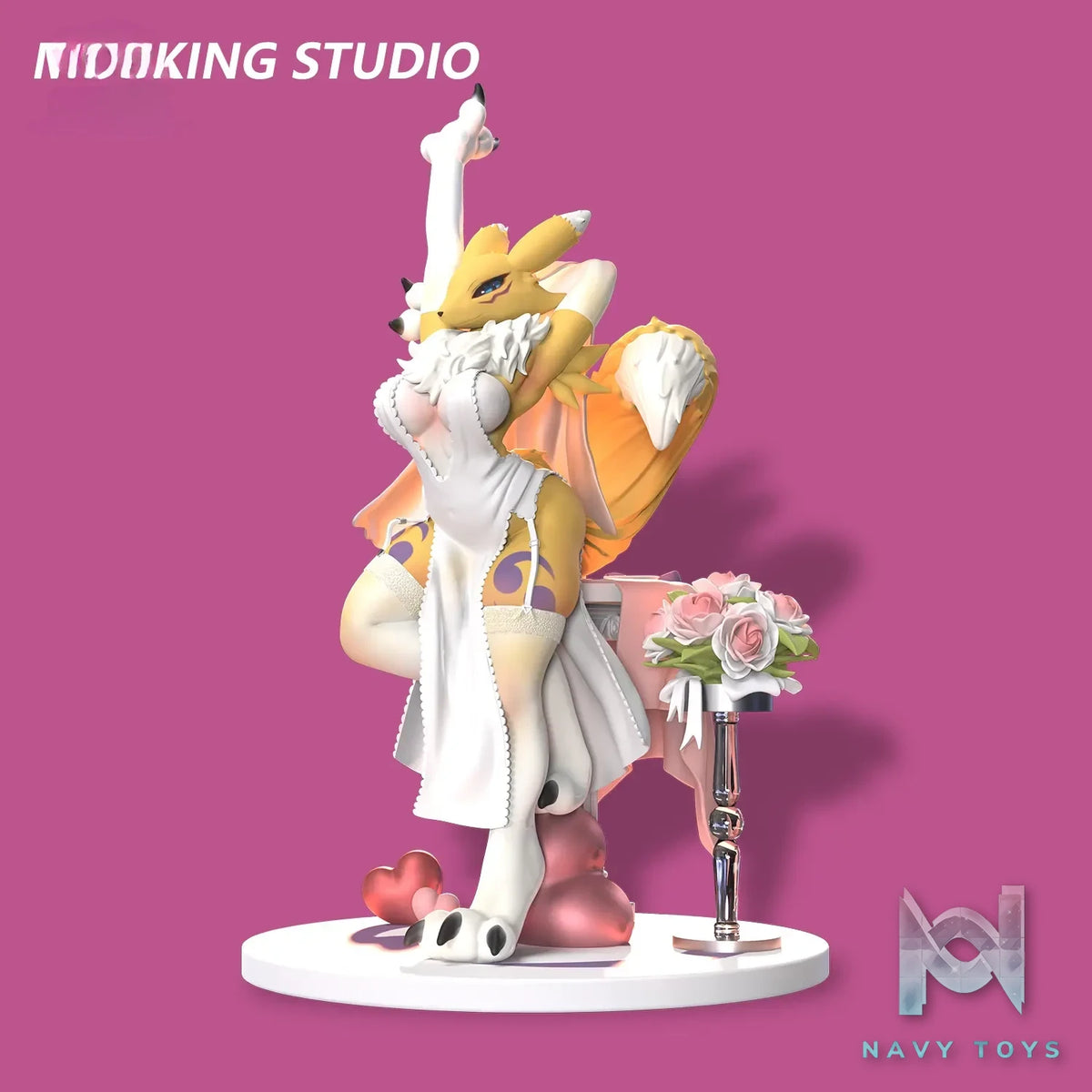 Zhu Yi Wan Jia Studio – Renamon in Wedding Dress Digimon