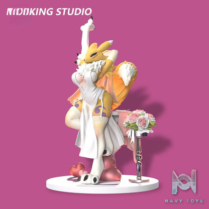 Zhu Yi Wan Jia Studio – Renamon in Wedding Dress Digimon