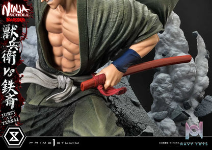 Prime 1 Studio – Ultimate Premium Masterline Ninja Scroll Jube versus Tessai UPMNS-01 UPMNS-01DX UPMNS-01DXS (Licensed)