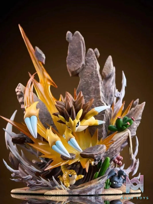 Sandslash Evolution - Pokemon - JiaJie Studio resin statue JIAJIE studio anime figure
