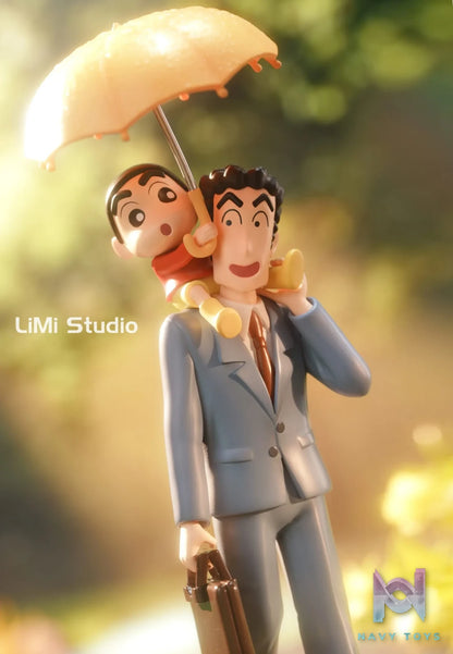 LiMi Studio – Crayon Shin-chan Nohara Shinnosuke picks up his father from get off work