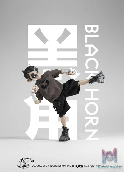 D ONE Studio – Black Horn Doll 1/12 The Year of The Loong (Licensed)