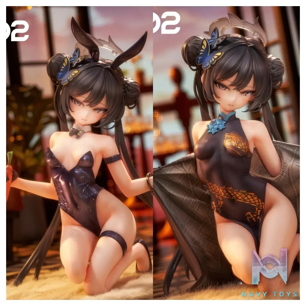 ACGN 02 Studio – Ryuuge Kisaki Cheongsam x Bunny Girl Blue Archive