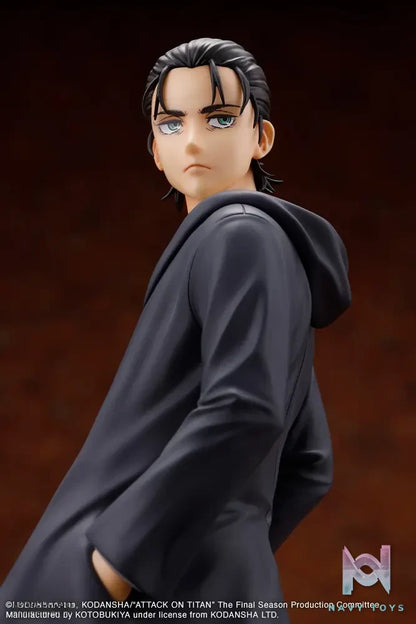 Kotobukiya – OSHI WORKS Attack on Titan The Final Season Eren Yeager The Final Season ver. Complete Figure (Licensed)