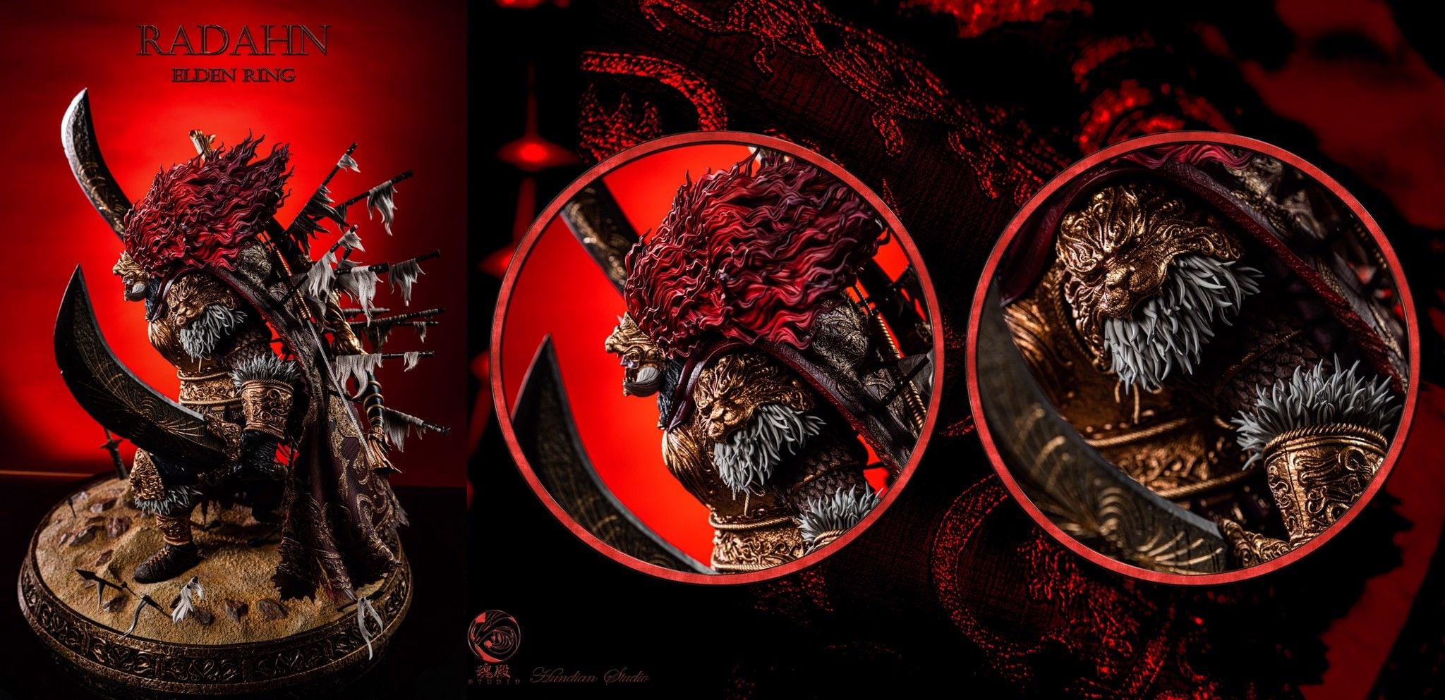 General Radahn - Elden Ring - Hundian Studio resin statue HunDian Studio anime figure