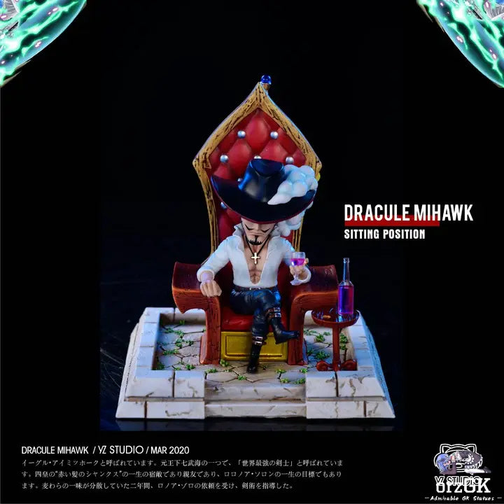 Seven Warlords of the Sea Dracule Mihawk - One Piece - Yz Studio