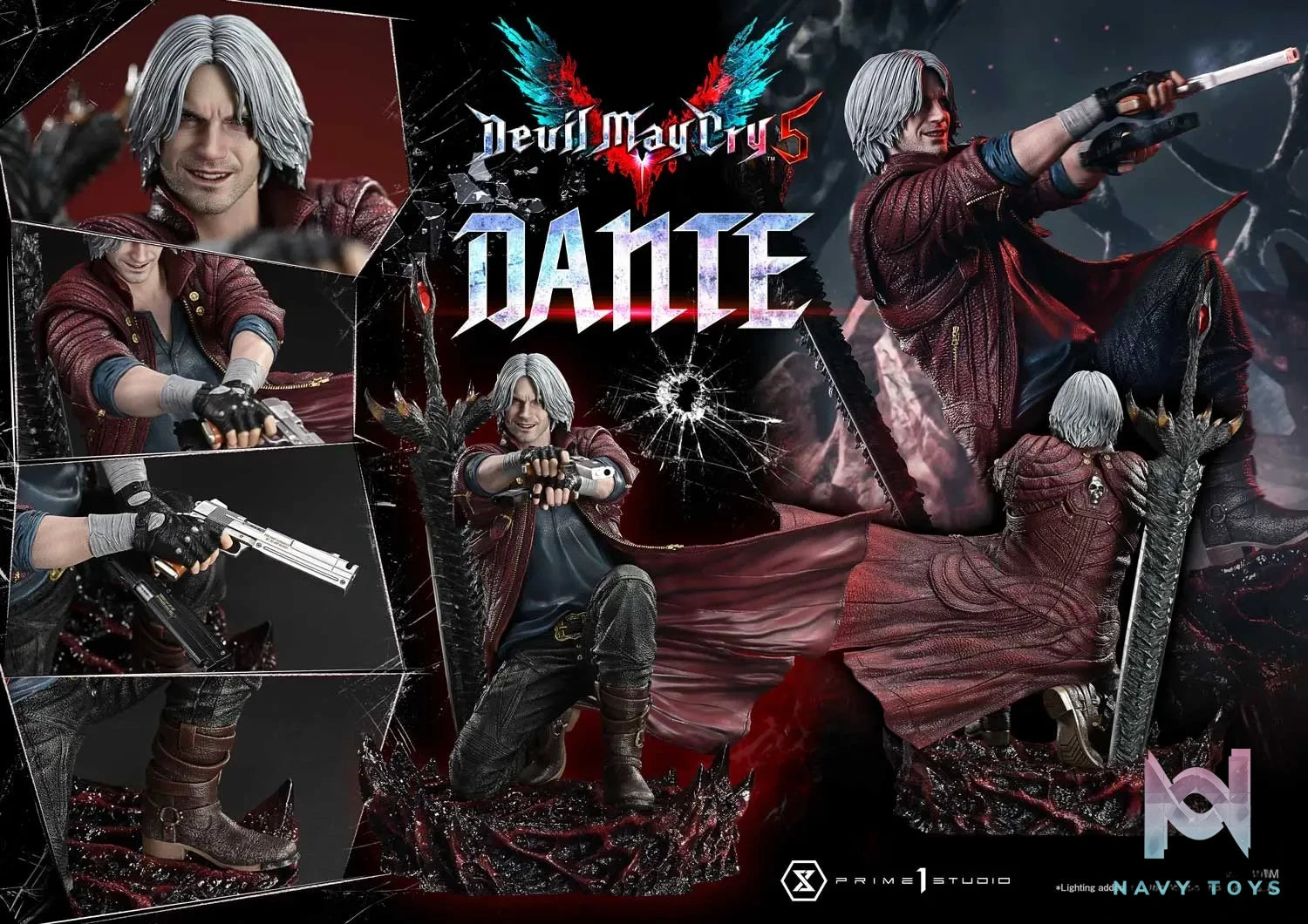 Prime 1 Studio – Concept Masterline Devil May Cry V Dante CMDMCV-01 CMDMCV-01S (Licensed)