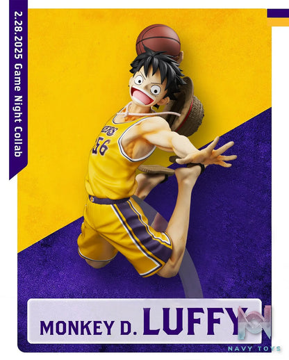 K9 Studio – One Piece Straw Hat Basketball Team 1/6 Monkey D. Luffy Full Body Statue