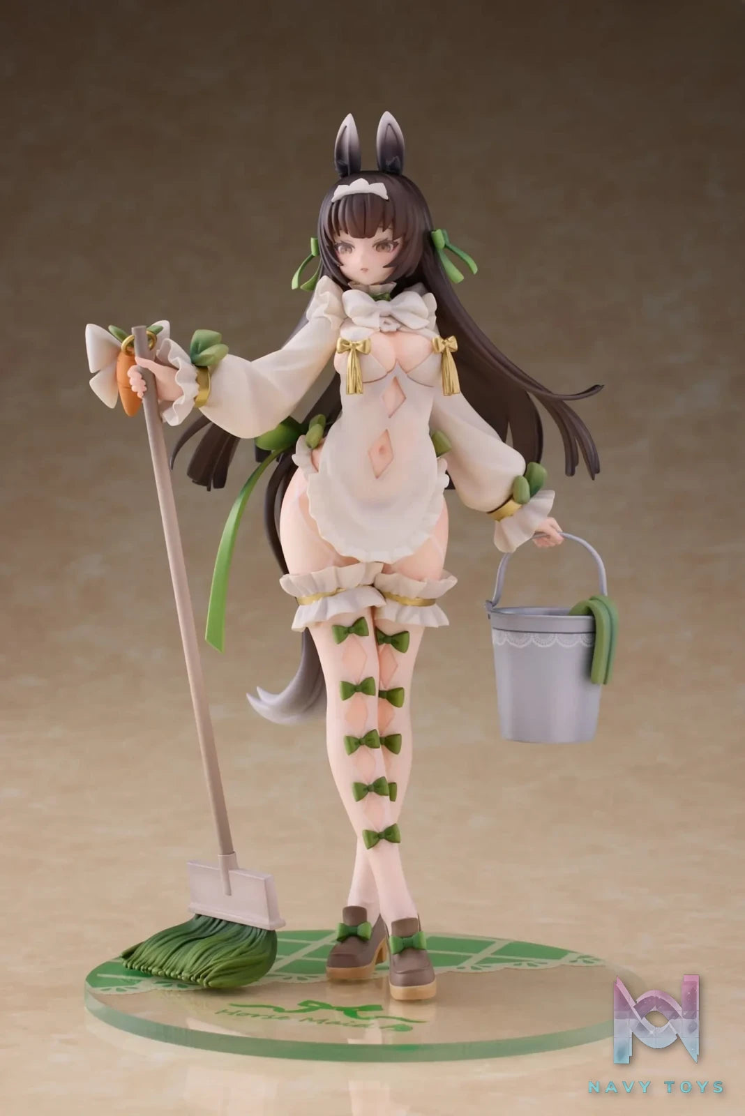 MAGI ARTS Studio – Original Interracial Maid Outfit Hippo Little Green (Licensed)