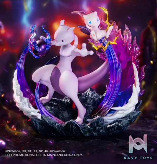 Funism Studio – Pokémon Mewtwo and Mew (Licensed)