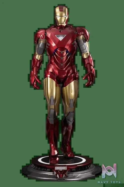 QUEEN Studio - Marvel Iron Man Mark VI 1/1 Statue (Licensed) resin statue Navy Toys anime figure
