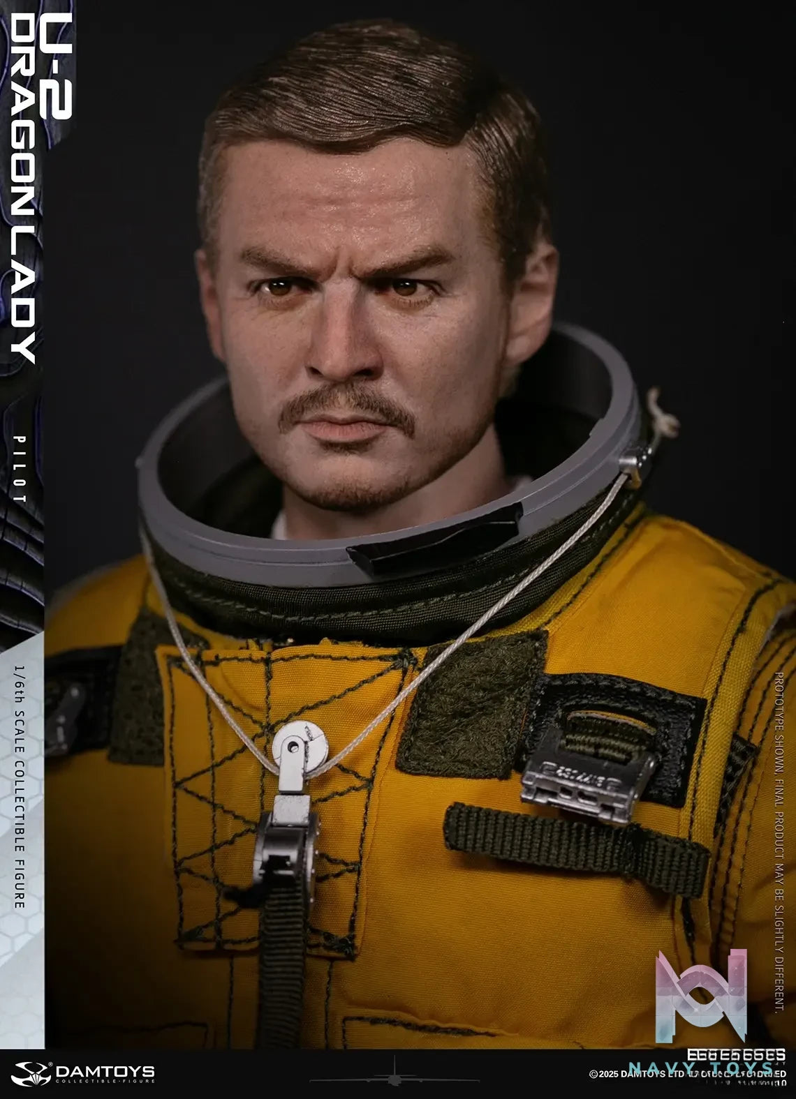 DAMTOYS – 1/6 Scale U-2 Dragon Lady Reconnaissance Aircraft Pilot NO.78110 (Licensed)