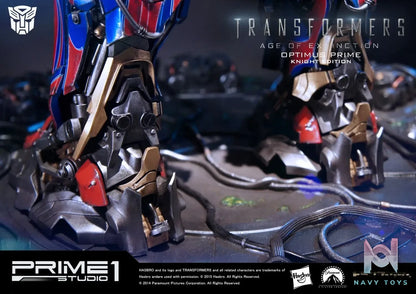 Prime 1 Studio – Museum Masterline Transformers: Age of Extinction (Film) Optimus Prime Knight Edition MMTFM-07 MMTFM-07GL (Licensed)