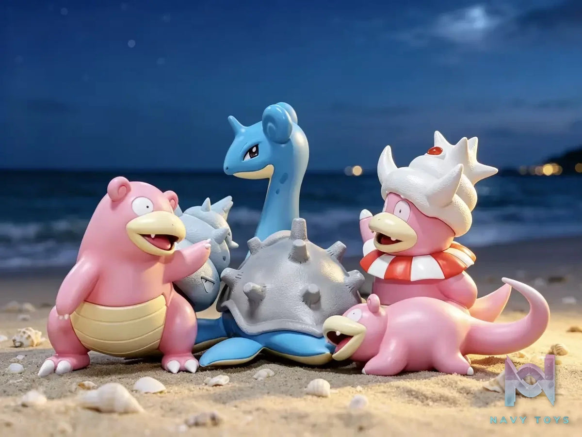 Sugar Cube Studio – Slowpoke Evolution Group Pokémon