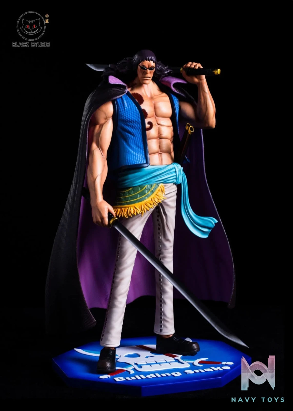 Black Studio – One Piece Red Hair Pirates 2.0 #3 Hongo & Building Snake