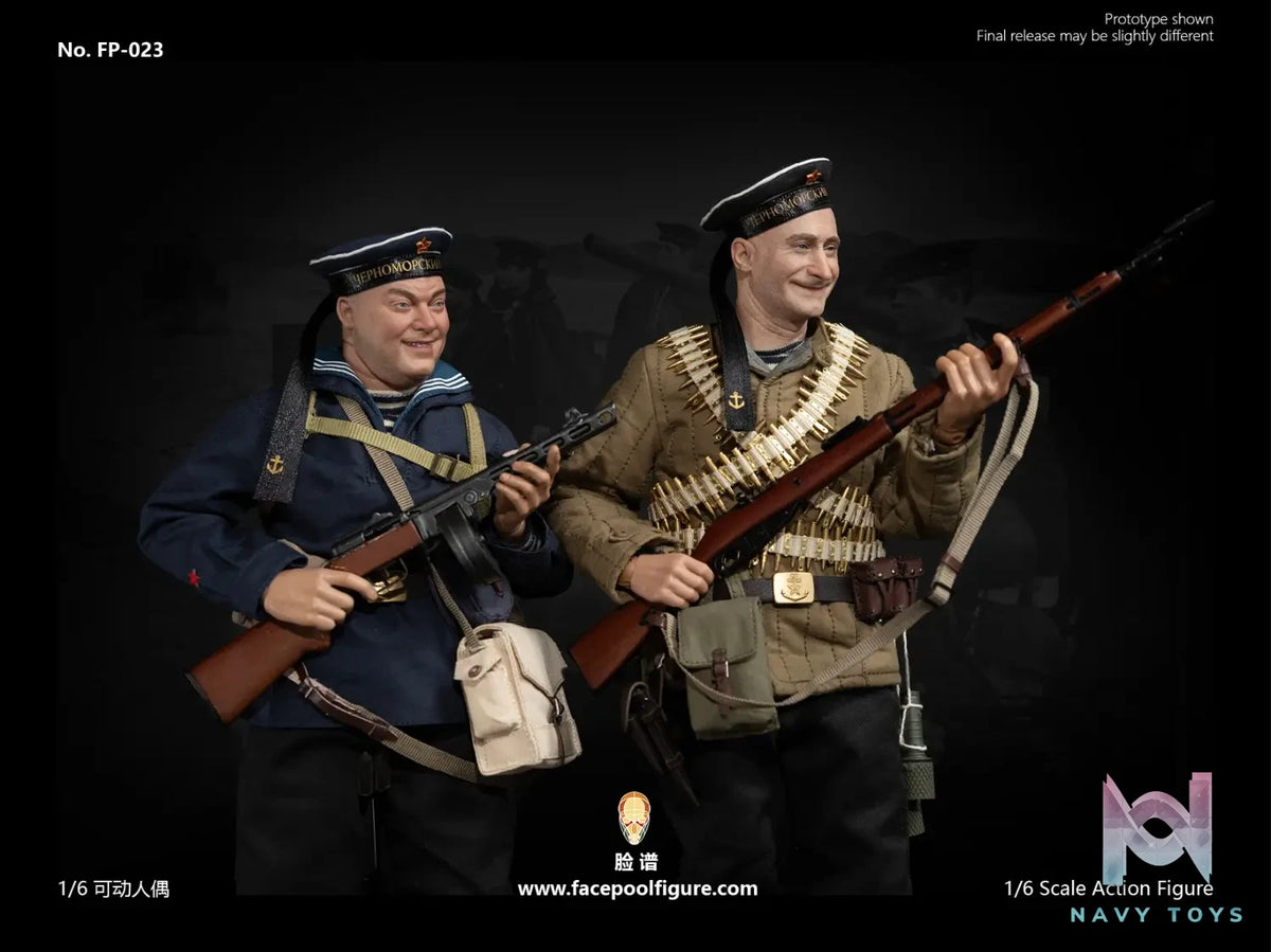 Facepoolfigure – 1/6 Action Figure Soviet Naval Infantry Rifleman Black Sea Fleet FP023A & FP023B (Licensed)