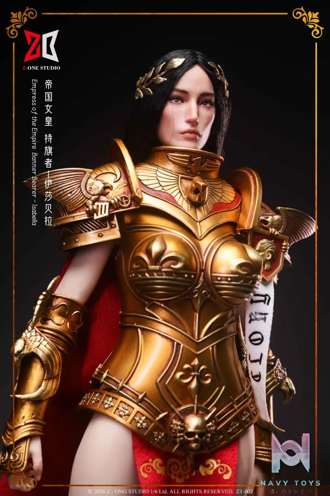 Z-ONE Studio – 1/6 Alloy Imperial Empress – Standard-Bearer Isabella (Licensed)