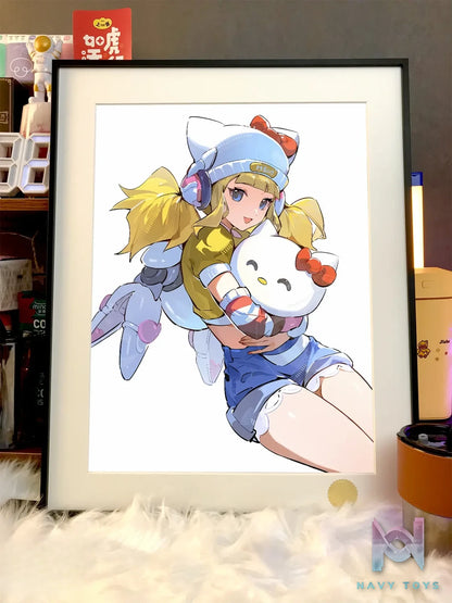 Xing Kong Studio – Juno Hello Kitty Anime Decorative Painting Overwatch