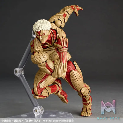 Kaiyodo – Revoltech Amazing Yamaguchi Attack on Titan Armored Titan & Female Titan (Licensed)