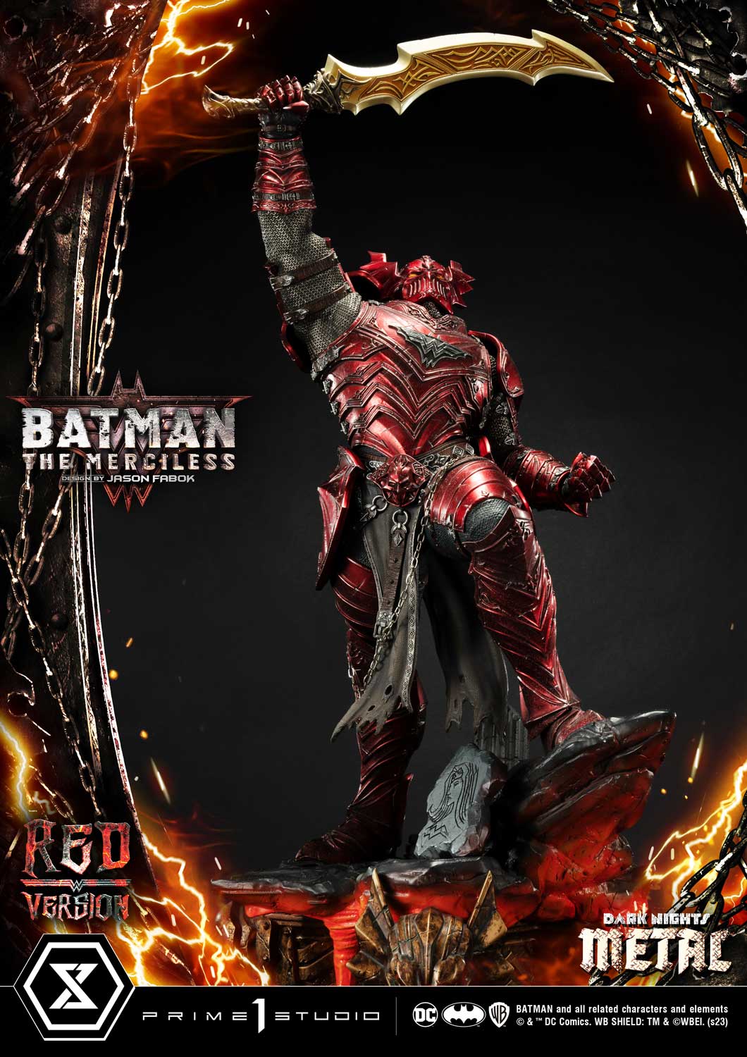 The Dark Knight: Metal - The Merciless - Prime 1 Studio resin statue Prime 1 Studio anime figure