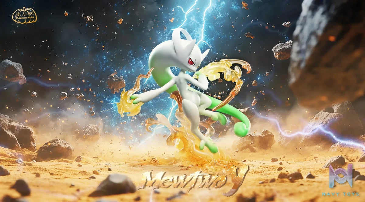 Nan Gua Zhou Studio – Pokémon Mega Y Mewtwo