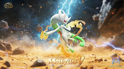 Nan Gua Zhou Studio – Pokémon Mega Y Mewtwo