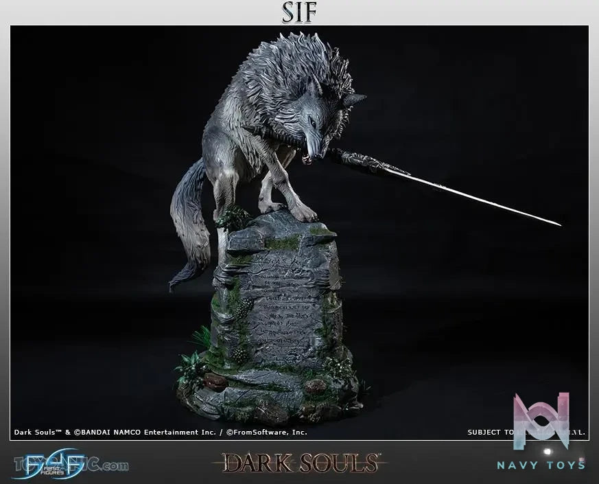 First 4 Figures Studio – Dark Souls Great Grey Wolf Sif (Regular) (Licensed)