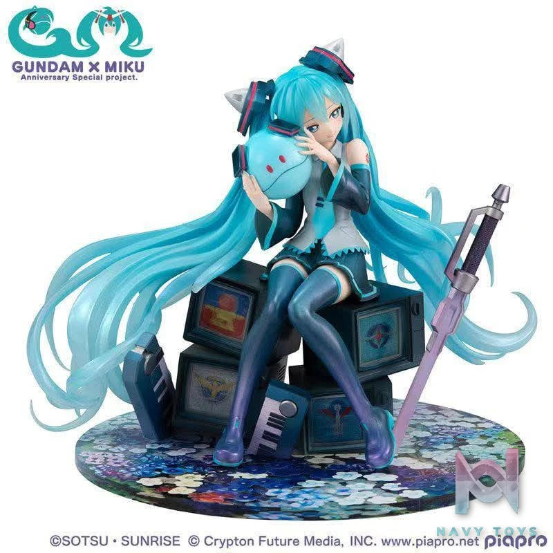 Gundam x Miku Anniversary Special Project Lucrea resin statue MegaHouse Studio anime figure